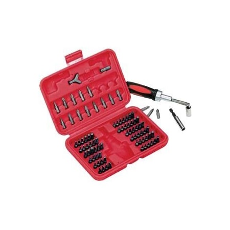 Atd Tools ATD 90-Piece Master Bit Set with Ratcheting Screwdriver 549